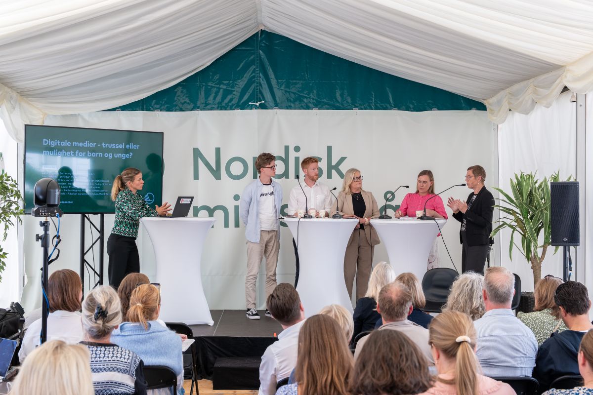 Event at Arendalsuka, Norway, in August 2025