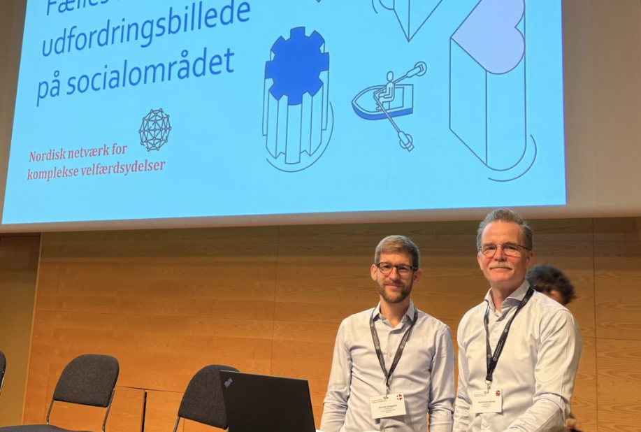 Kenneth Elmegaard på Social- och Boligstyrelsen i Danmark och Per-Christian Wandås vid Helsedirektoratet i Norge.